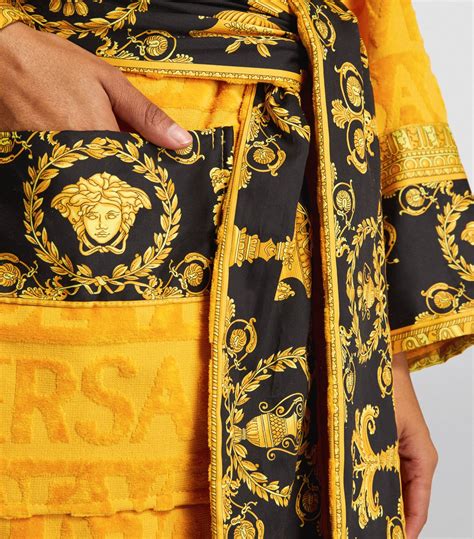 womens versace robe|versace baroque robe.